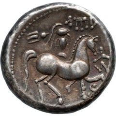 AR Tetradrachm lower Danube region, immitation of Philippos II, 3rd-2nd century