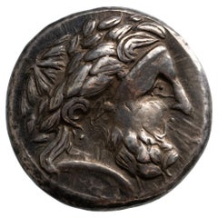 AR Tetradrachm lower Danube region, immitation of Philippos II, 3rd-2nd century