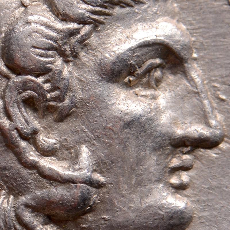 Grec classique AR Tetradrachm Macédoine, Côté, Alexander the Great, 325-320 BC en vente