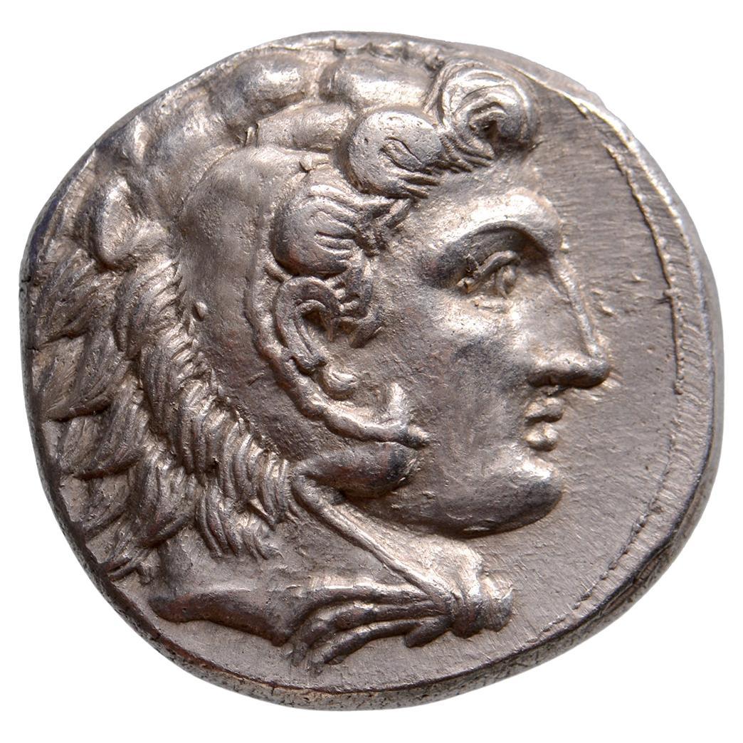 AR Tetradrachm Macedonia, Side, Alexander the Great, 325-320 BC