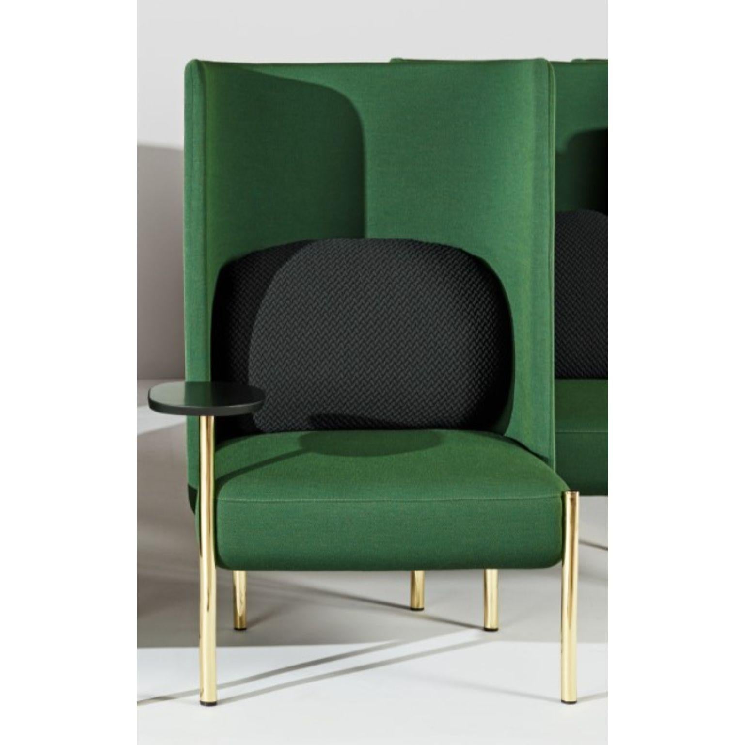 Post-Modern Ara Armchair with Side Table by Pepe Albargues For Sale