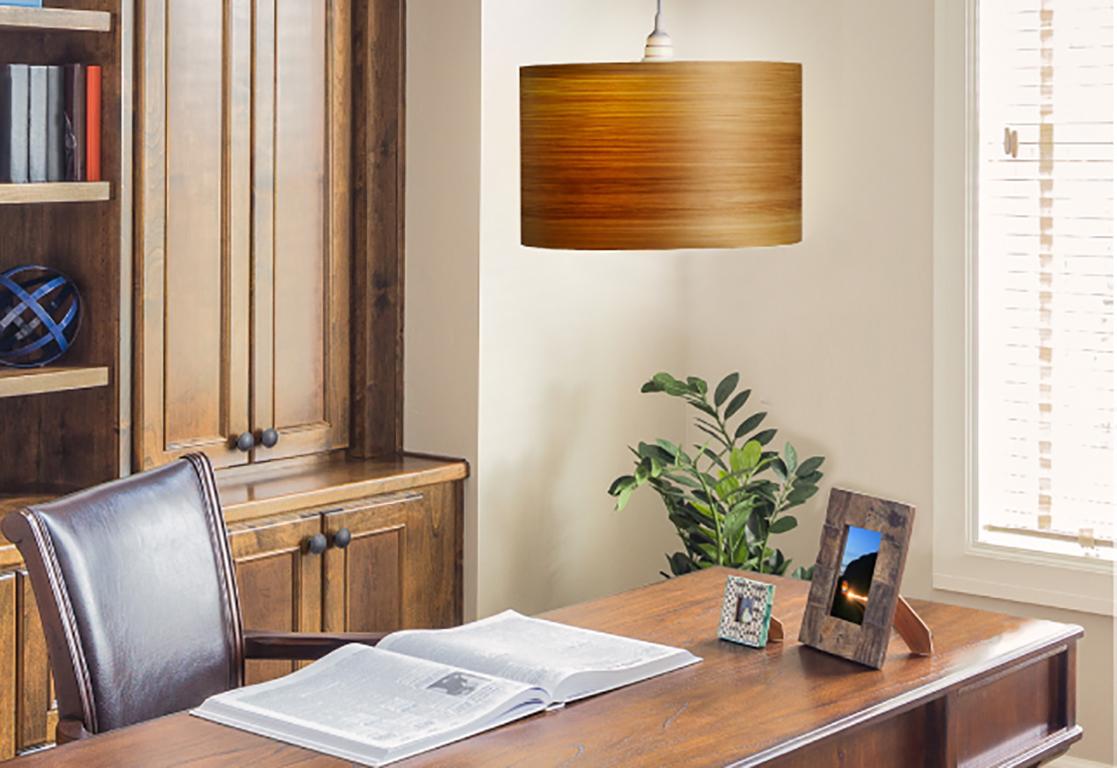 ARA ist eine zeitgenössische Leuchte aus der Mitte des Jahrhunderts. Diese minimalistische, luxuriöse Trommel-Hängeleuchte kann in Schlafzimmern, Büros, Esszimmern und Restaurants ausgestellt werden. Dieses Stück in limitierter Auflage ist aus