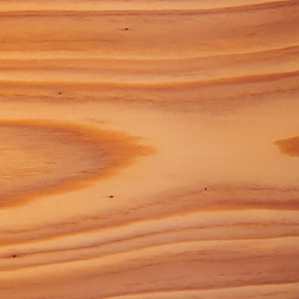 Hand-Crafted Ara Mid-Century Cypress Wood Veneer Drum Pendant 14.5