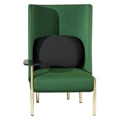 Ara Green Armchair by Pepe Albargues