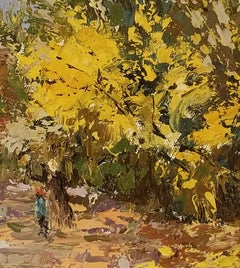 Autumn, Original oil Painting, One of a Kind