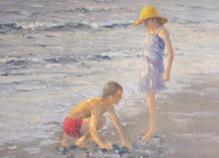 Coastal, Impressionism, Original oil Painting, One of a Kind