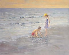 Coastal, Impressionism, Original oil Painting, One of a Kind