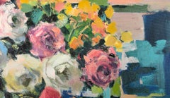 Flowers, Still Life, Original oil Painting, One of a Kind