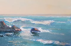 Gulls, Original oil Painting, One of a Kind