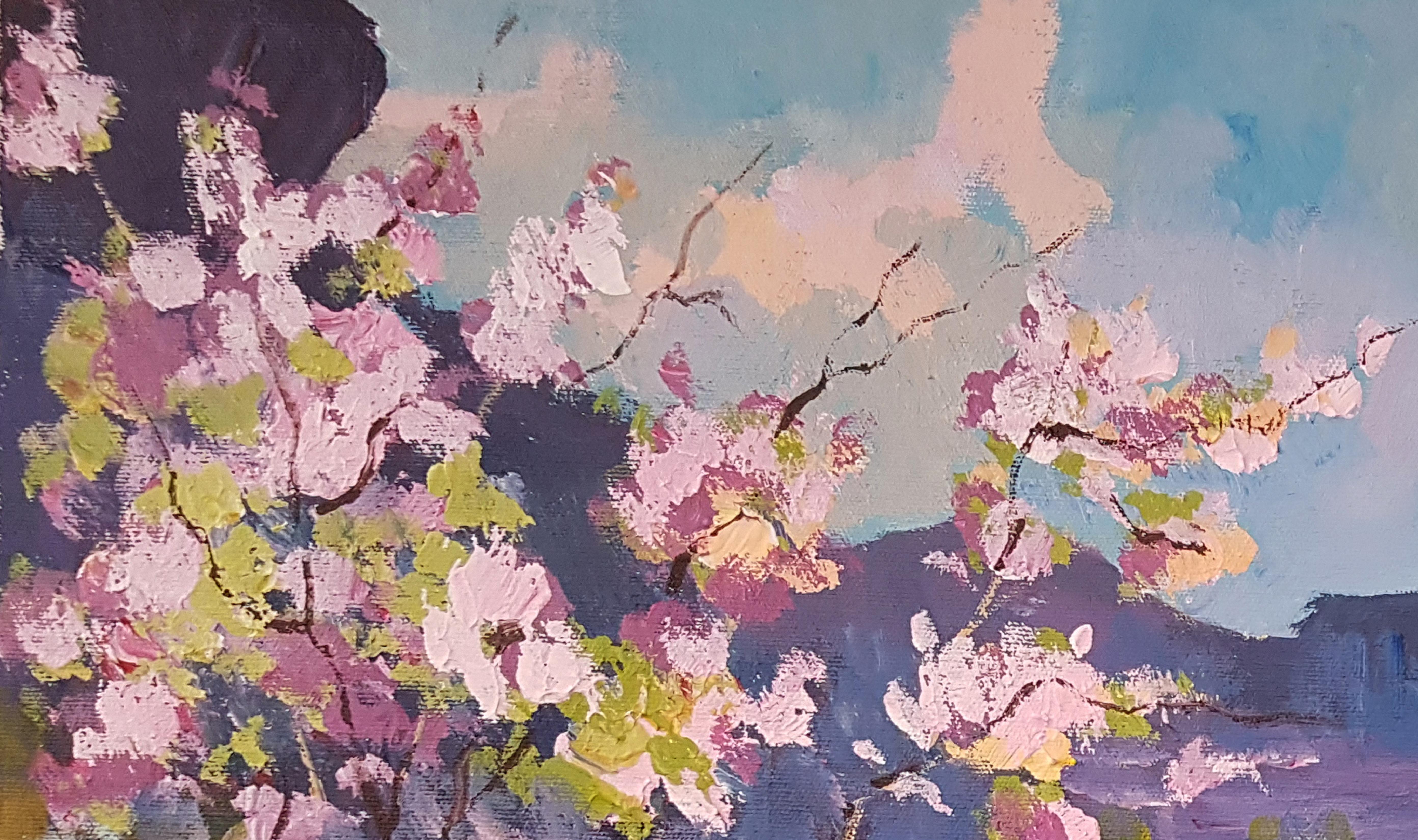 Paisaje, Pintura original, Único - Painting de Ara H. Hakobyan