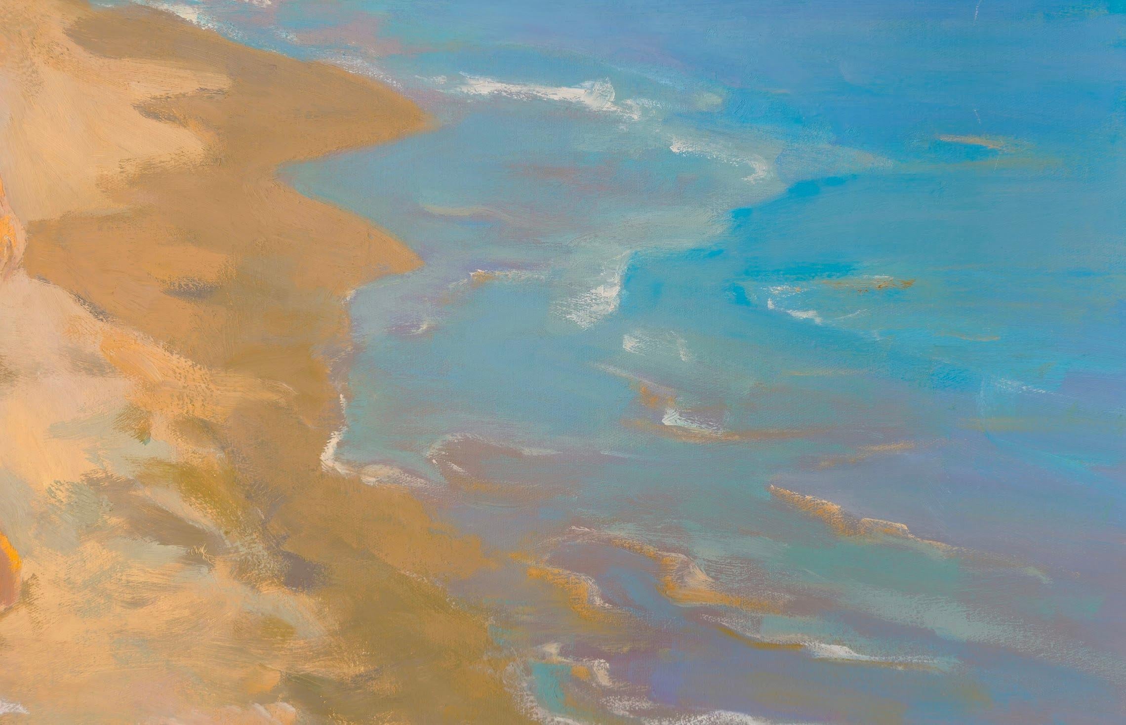 Artist: Ara H. Hakobyan
Work: Original Oil Painting, Handmade Artwork, One of a Kind
Medium: Oil on Canvas
Year: 2021
Style: Impressionism
Title: On the Beach
Size: 31.5