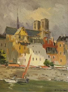 Paris, Original oil Painting, One of a Kind