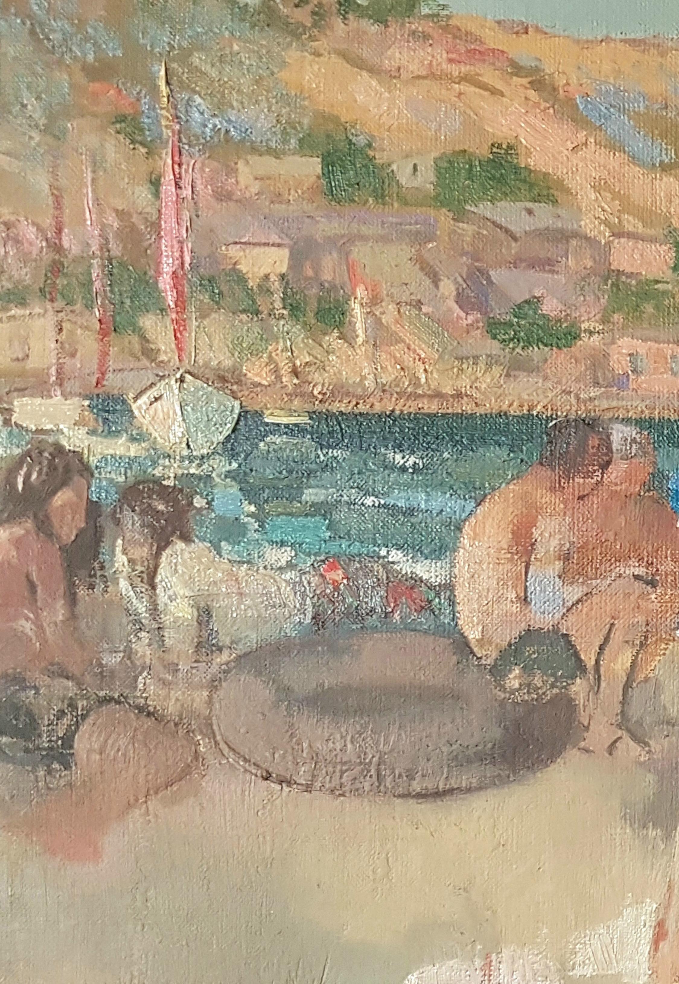 Artist: Ara H. Hakobyan
Work: Original Oil Painting, Handmade Artwork, One of a Kind
Medium: Oil on Canvas
Year: 2016
Style: Impressionism
Title: Playing with Sand
Size: 22