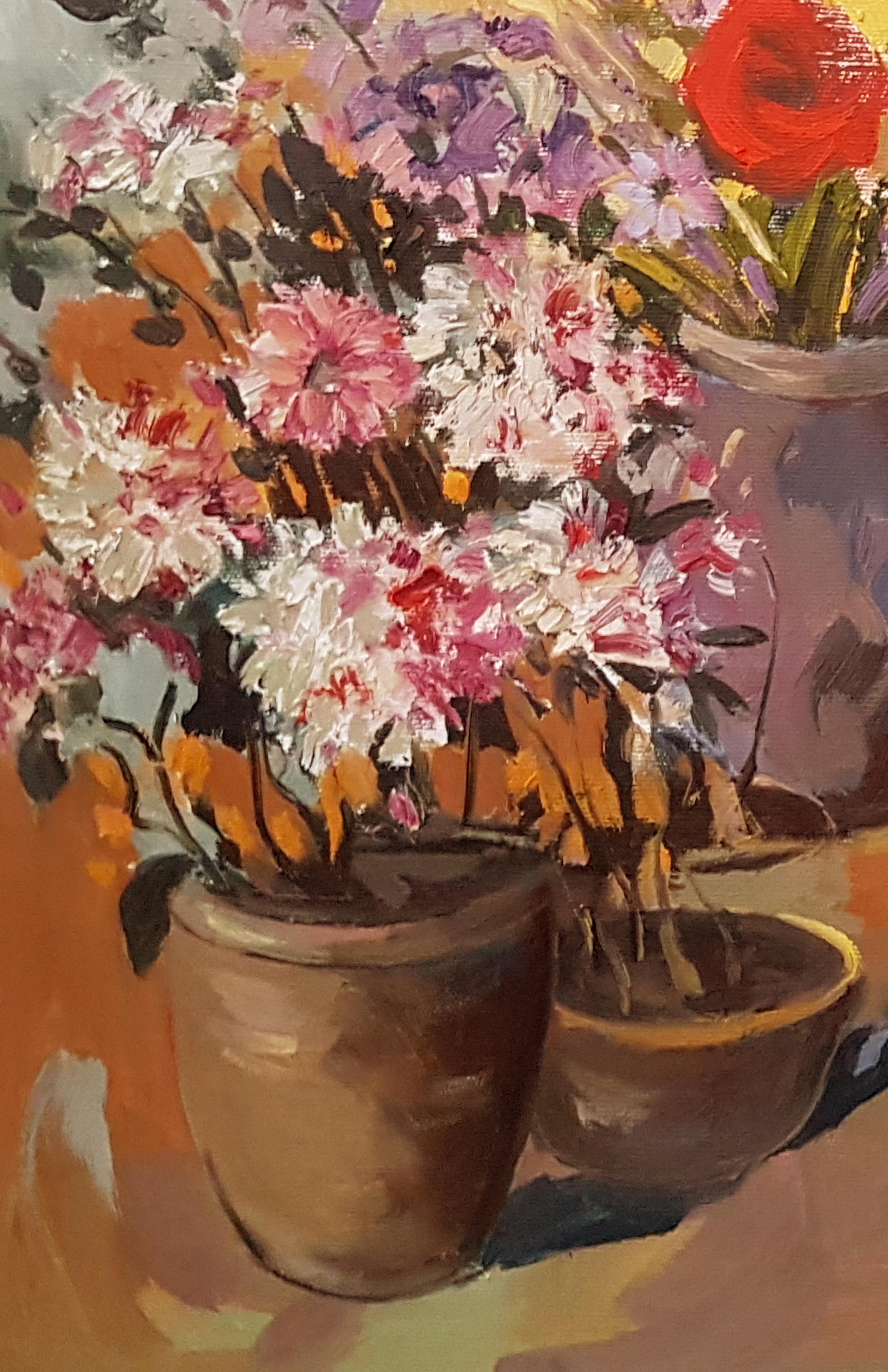 Artist: Ara H. Hakobyan
Work: Original Oil Painting, Handmade Artwork, One of a Kind
Medium: Acrylic on Canvas
Year: 2019
Style: Impressionism
Title: Symphony of Flowers
Size: 24