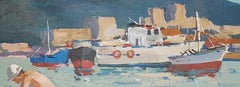 Giovani sulle rocce, Figurativo, Pittura originale, Pezzo unico