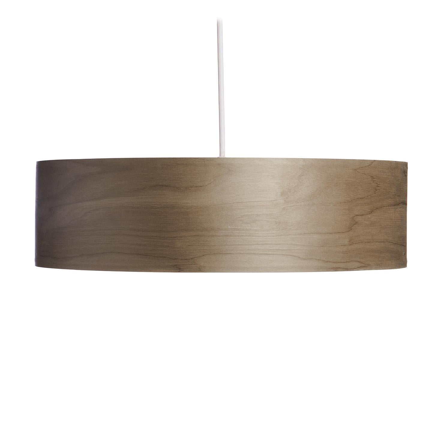 Wood Slates Drum Pendants at 1stDibs