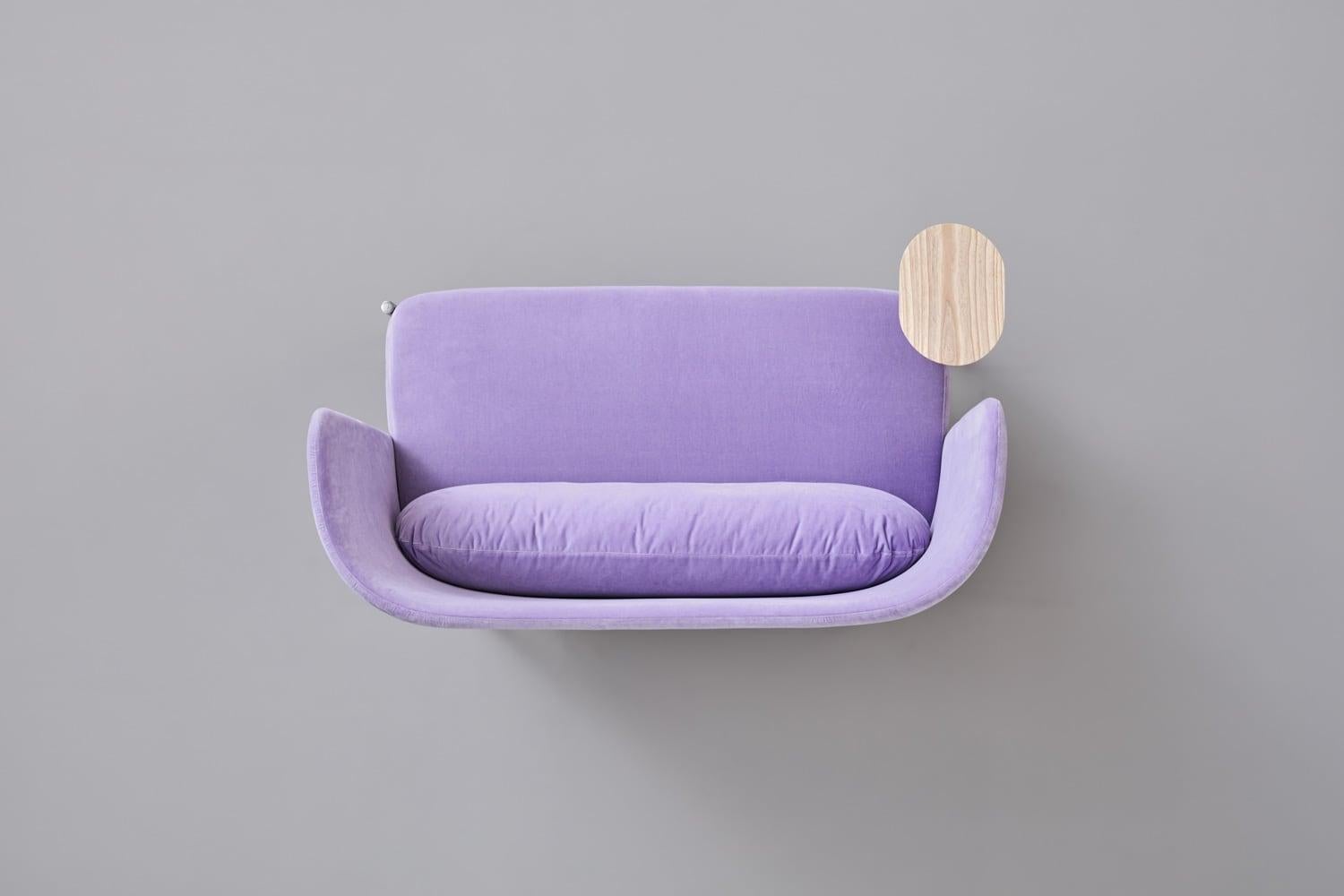 Post-Modern Ara Sofa with Side Table by PerezOchando