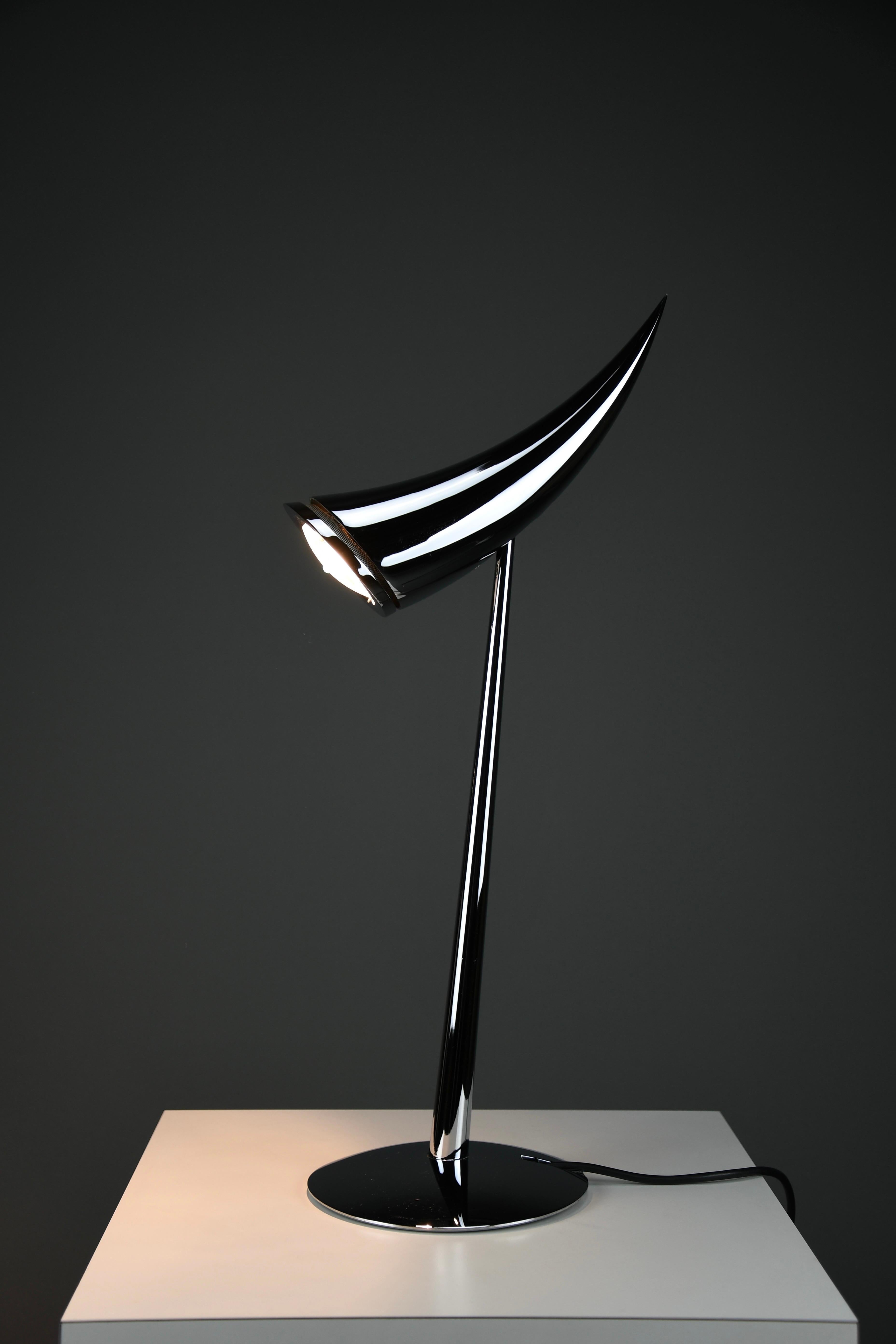 Late 20th Century Ara Table Lamp by Philippe Starck for Flos, 1988 For Sale