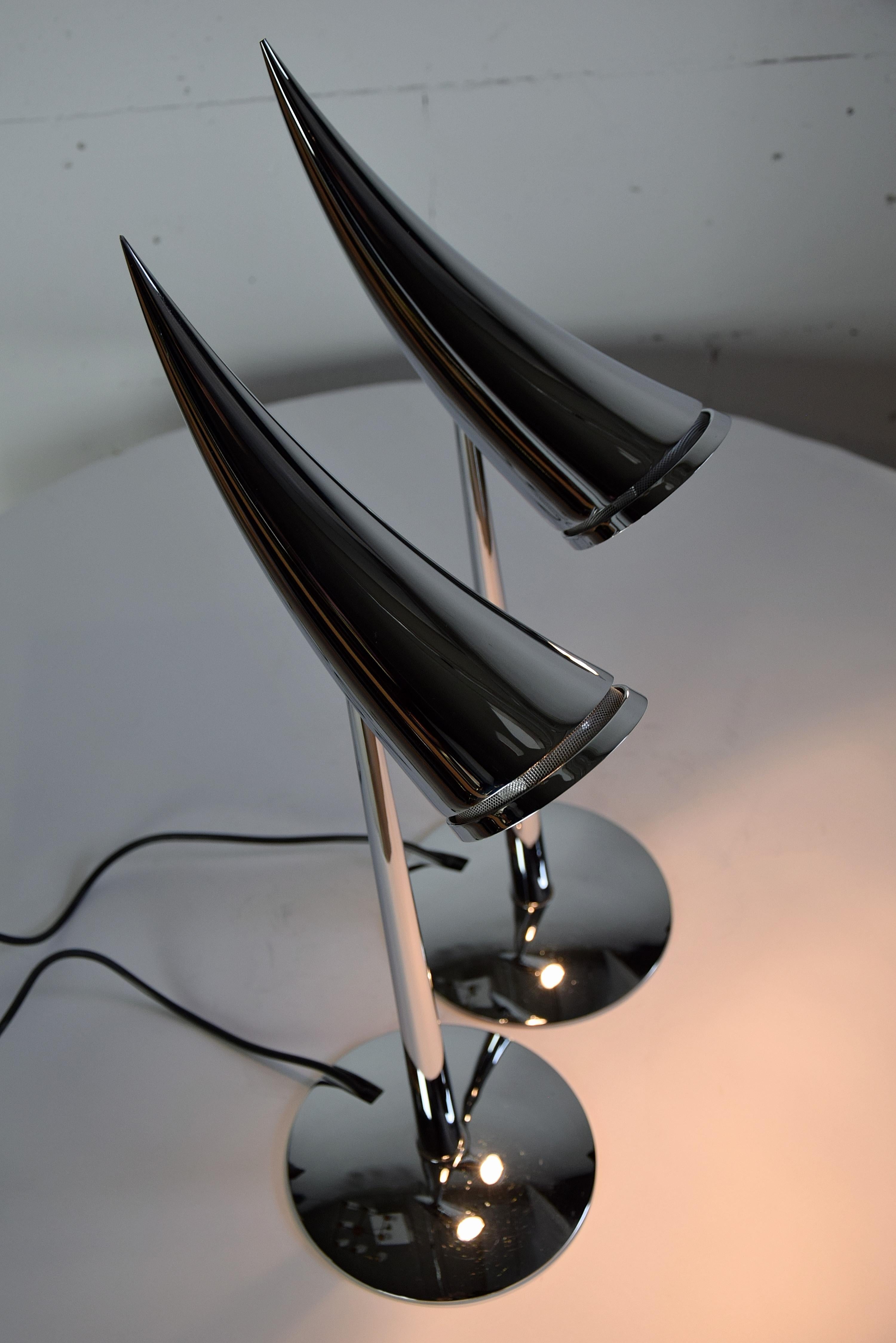 Lampes de table Ara de Philippe Starck pour Flos, 1988 en vente 5