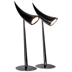 Lampade da tavolo Ara di Philippe Starck per Flos, 1988