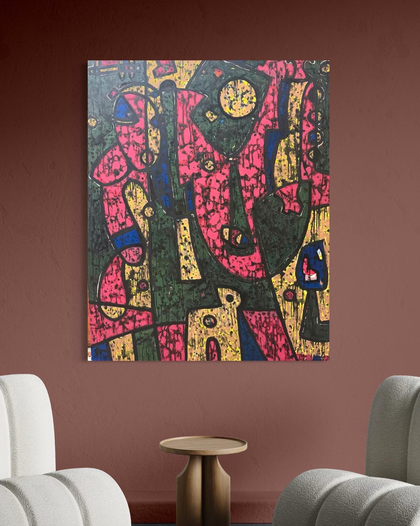 Großes Format Zeitgenössische Kunst Avantgarde Originalgemälde Aufhängefertig
Künstler: Ara Tevkantz
Titel: Sie
Medium: Öl auf Leinwand
Jahr: 2019
Stil: Abstrakte Kunst, Avant-Garde
Abmessungen: 60