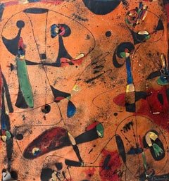 The Shape of Sound Contemporary Art Avant- Garde Original Painting Ready to Hang