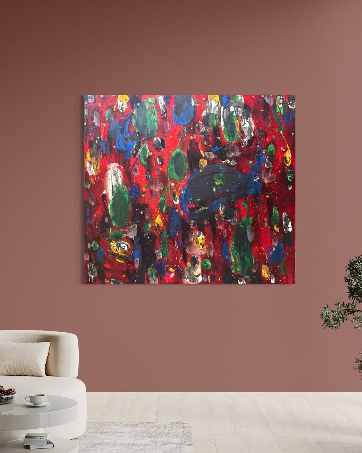 Large size Contemporary Art Avant- Garde Original Painting Ready to Hang
Artist: Ara Tevkantz
Title: Unfolding Presence
Medium: Oil on Canvas
Year: 2020
Style: Abstract Art, Avant-Garde
Dimensions: 77