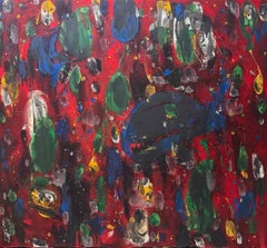 Unfolding Presence Arte contemporanea Avant Garde Quadro originale pronto da appendere