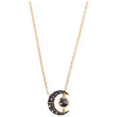 Ara Vartanian Black Diamonds in 18k Yellow Gold Pendant PB94-4
