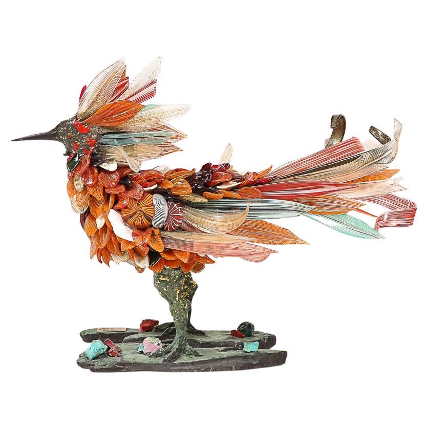 Araba Fenice Sculpture by Toni Zuccheri for Venini