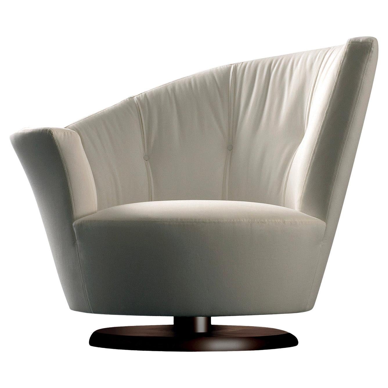 Fauteuil Arabella blanc en vente