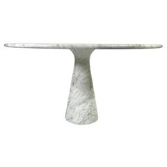 Arabescato marble dining table by Angelo Mangiarotti for Ed.Skipper, Italy 1970
