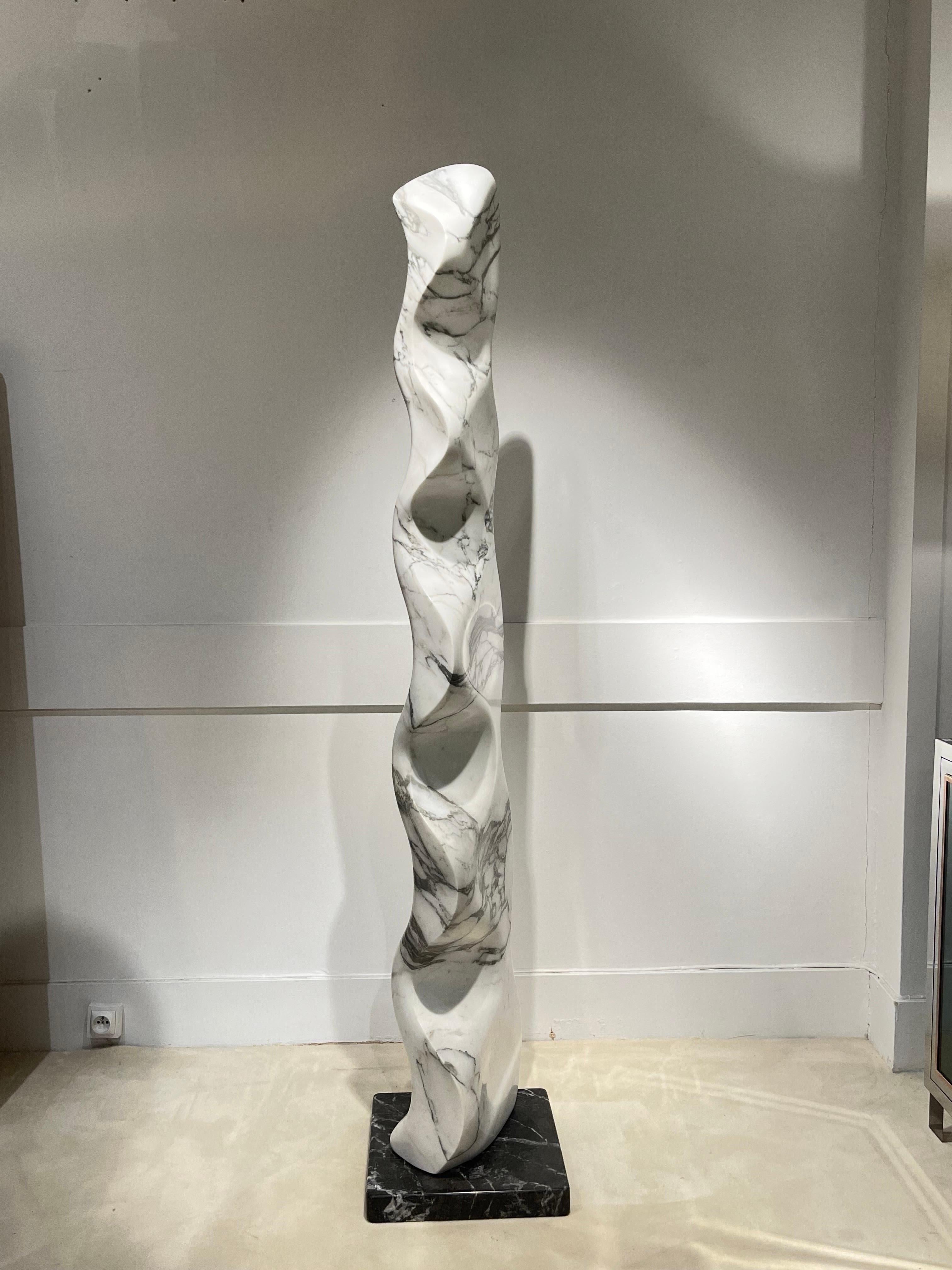 Arabescato Marble Sculpture 1