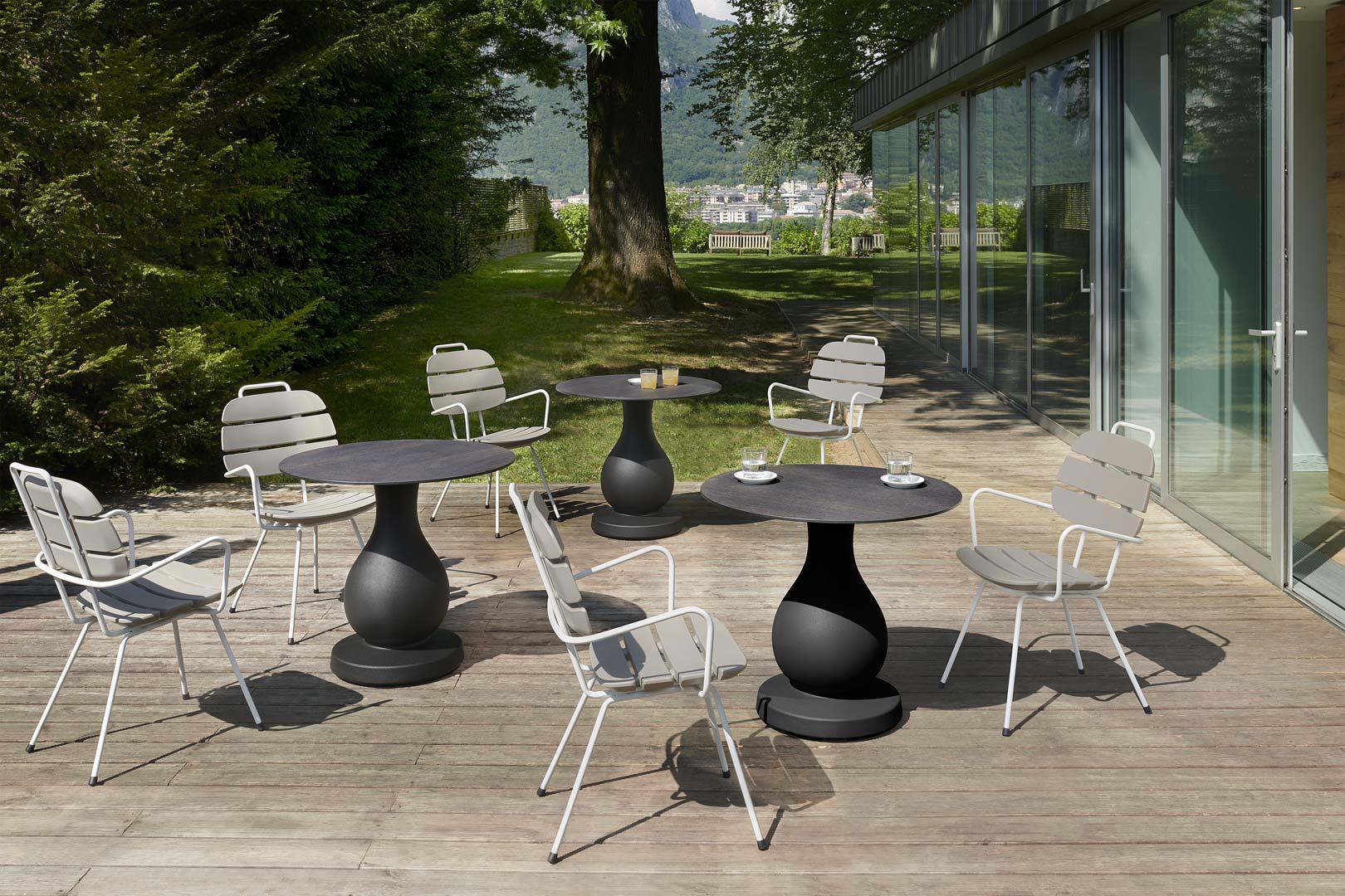 Italian Arabescato Ribs Chair by OTTO Studio For Sale