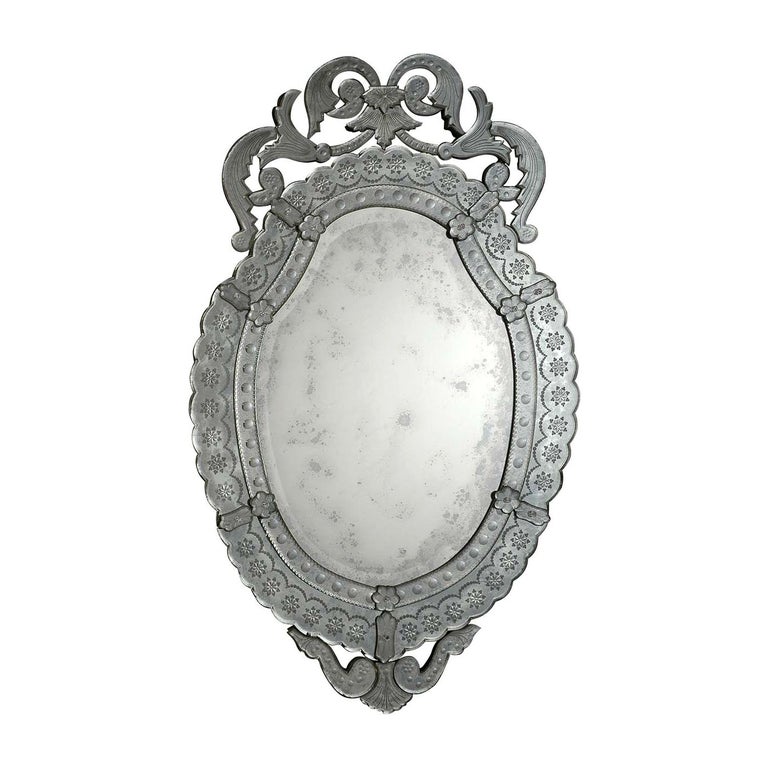Arabesco Mirror by Ongaro & Fuga For Sale