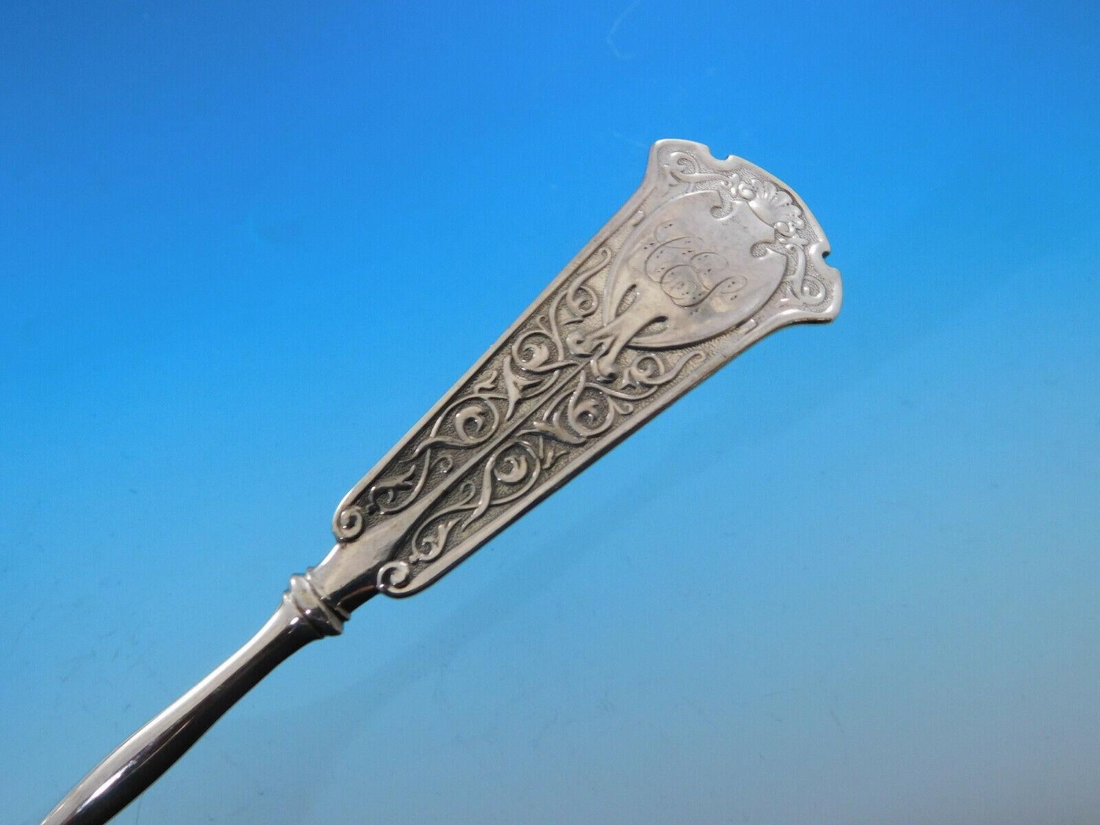 XIX secolo Arabesque AKA Monroe by Wendt Servizio di posate in argento sterling 74 pezzi in vendita