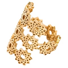 Arabesque Deco Andalusian Style Ring in 18kt Yellow Gold