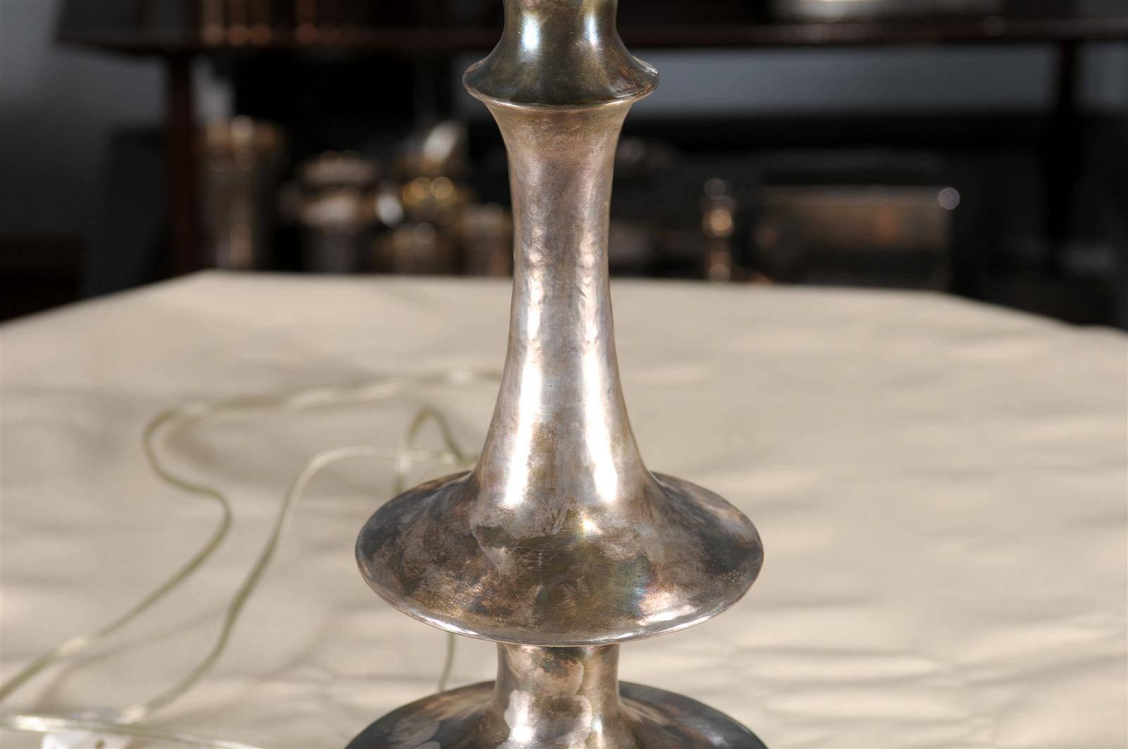 Arabesque Lamp, Black Copper 2