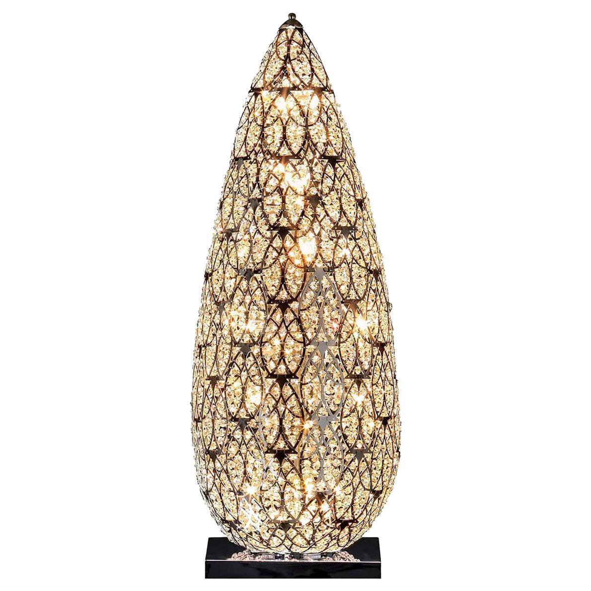 Arabesque Small Flame Table Lamp