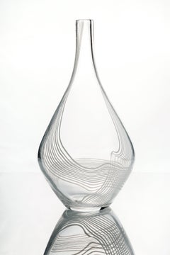 Arabesque Vase by Vicke Lindstrand for Kosta, Sweden