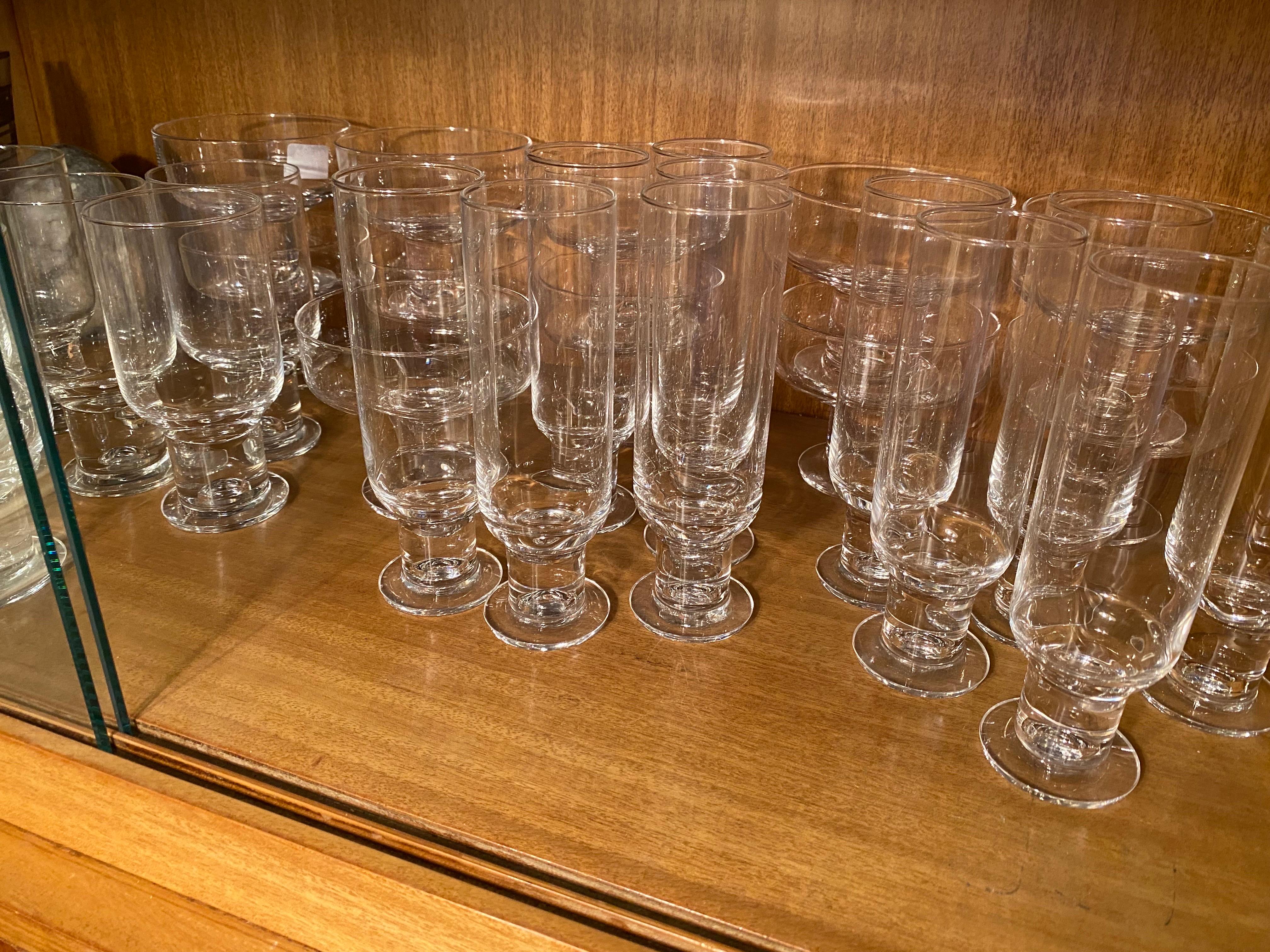72 Piece Arabia Drinking Glass Set, 6 sizes, 12 per size!
Tall Flutes 2