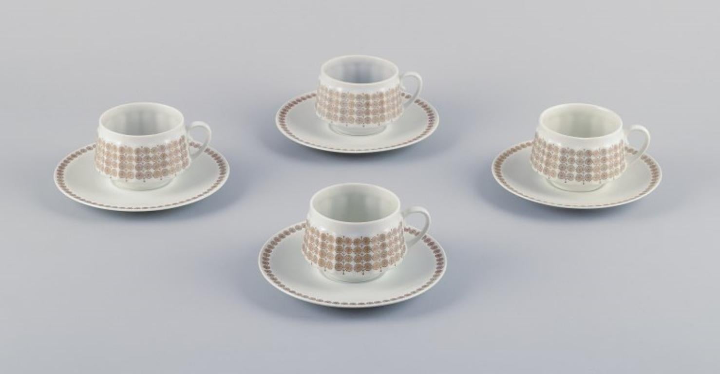 Arabia of Finland, juego de cuatro tazas de café 