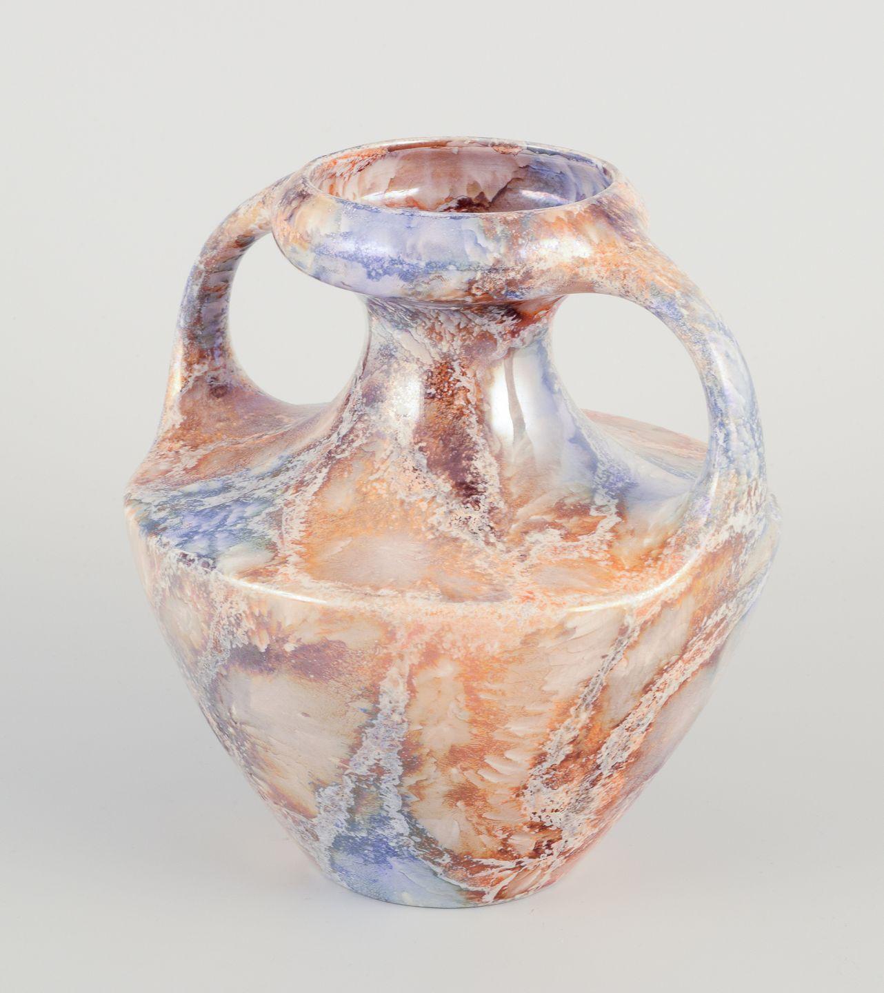 Art Déco Arabia, Finlandia. Vaso in ceramica Art Decor 