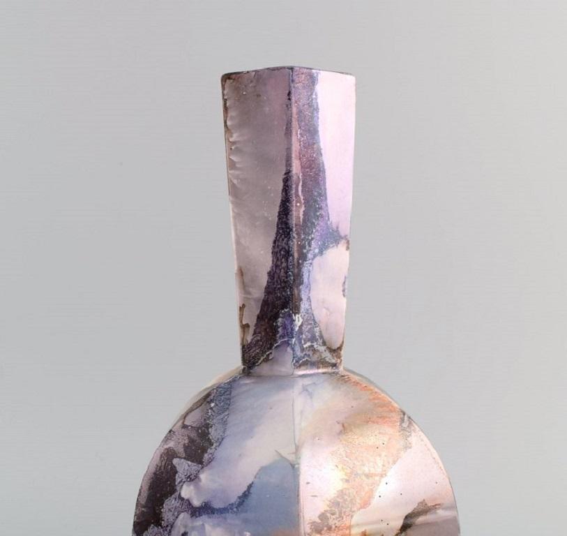 Arabia, Finland, Art Deco Vase in Glazed Faience, 1920s/30s For Sale 1