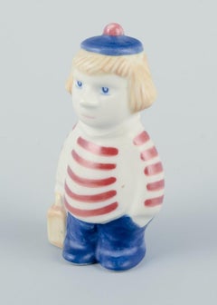 Arabia, Finland. Figurine of "Tooticky" from the Moomins in hand-painted ceramic
