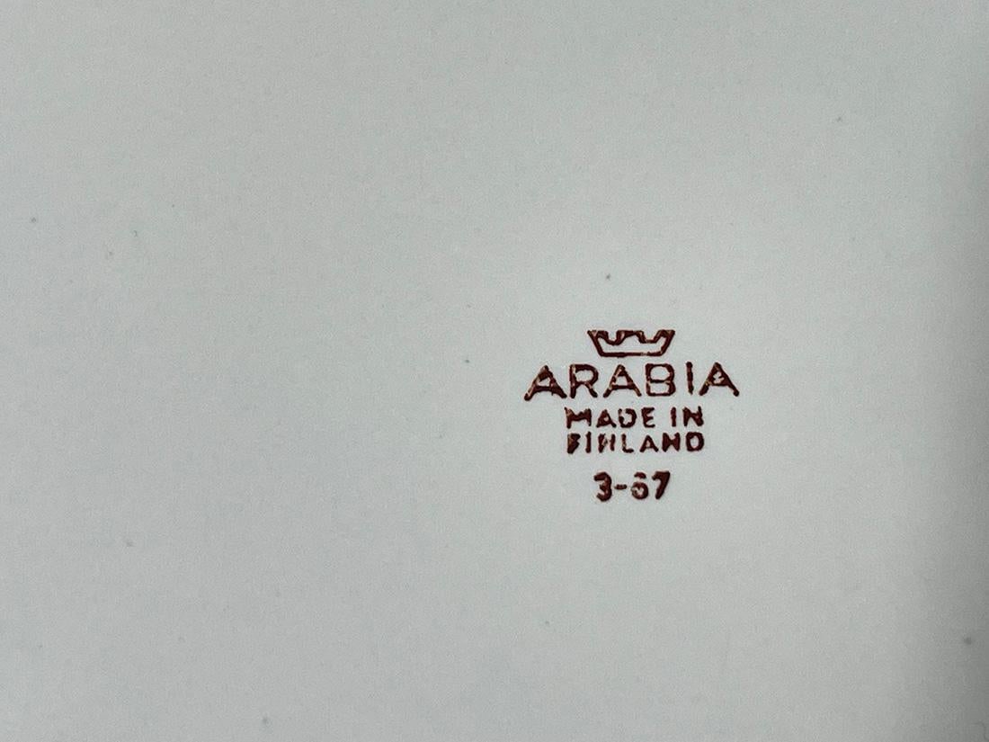 Arabia Finland Rosmarin and Ruska service by Ulla Procopé, 1960s In Good Condition For Sale In Delft, NL