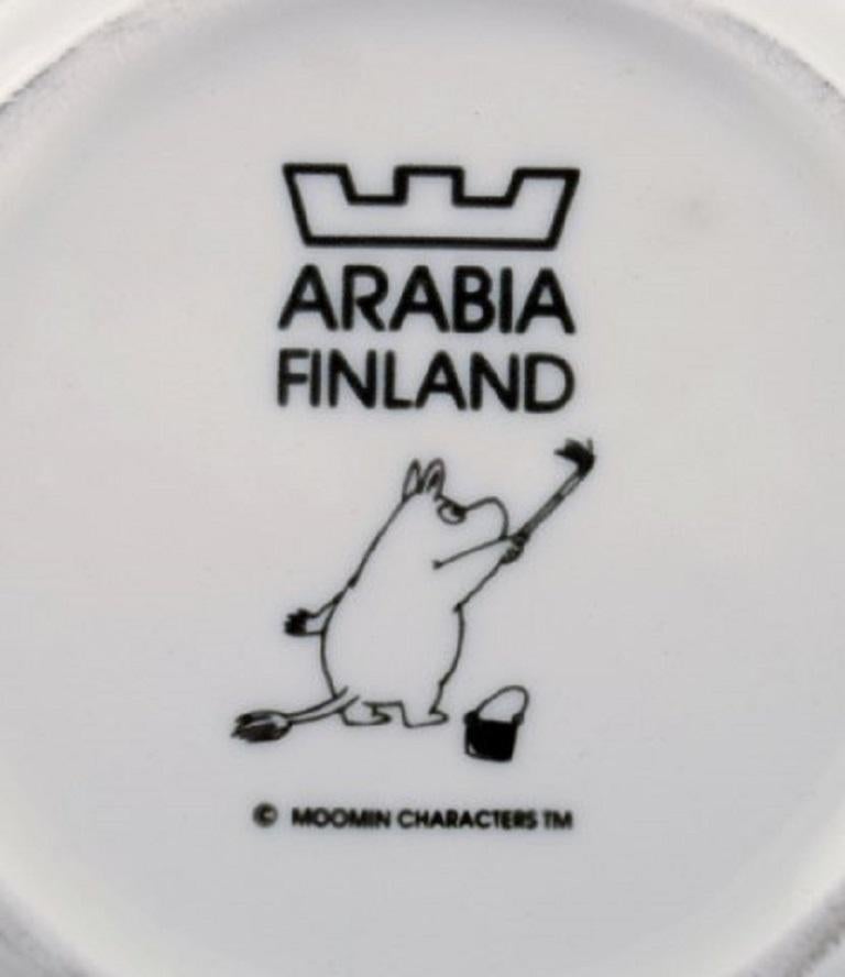 20th Century Arabia, Finland, Three Porcelain Bowls with Motifs from 