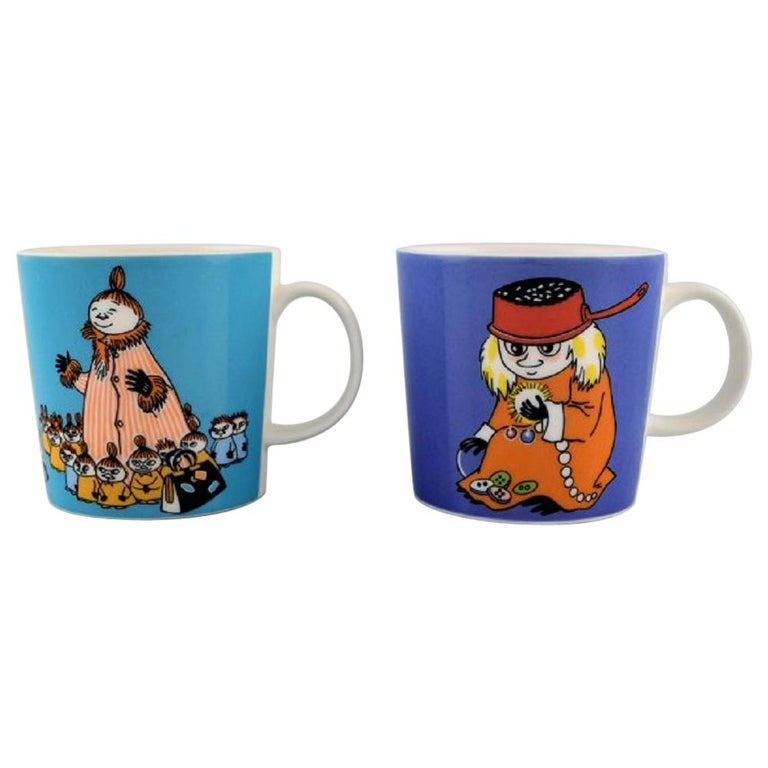 iittala Arabia Finland Mumin Moomin Tasse Stinky grau (Neu (gemäss