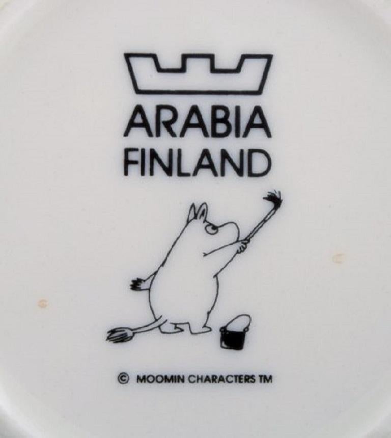 Arabia, Finnland, zwei Porzellanschalen mit Motiven aus „Moomin“ im Angebot 1