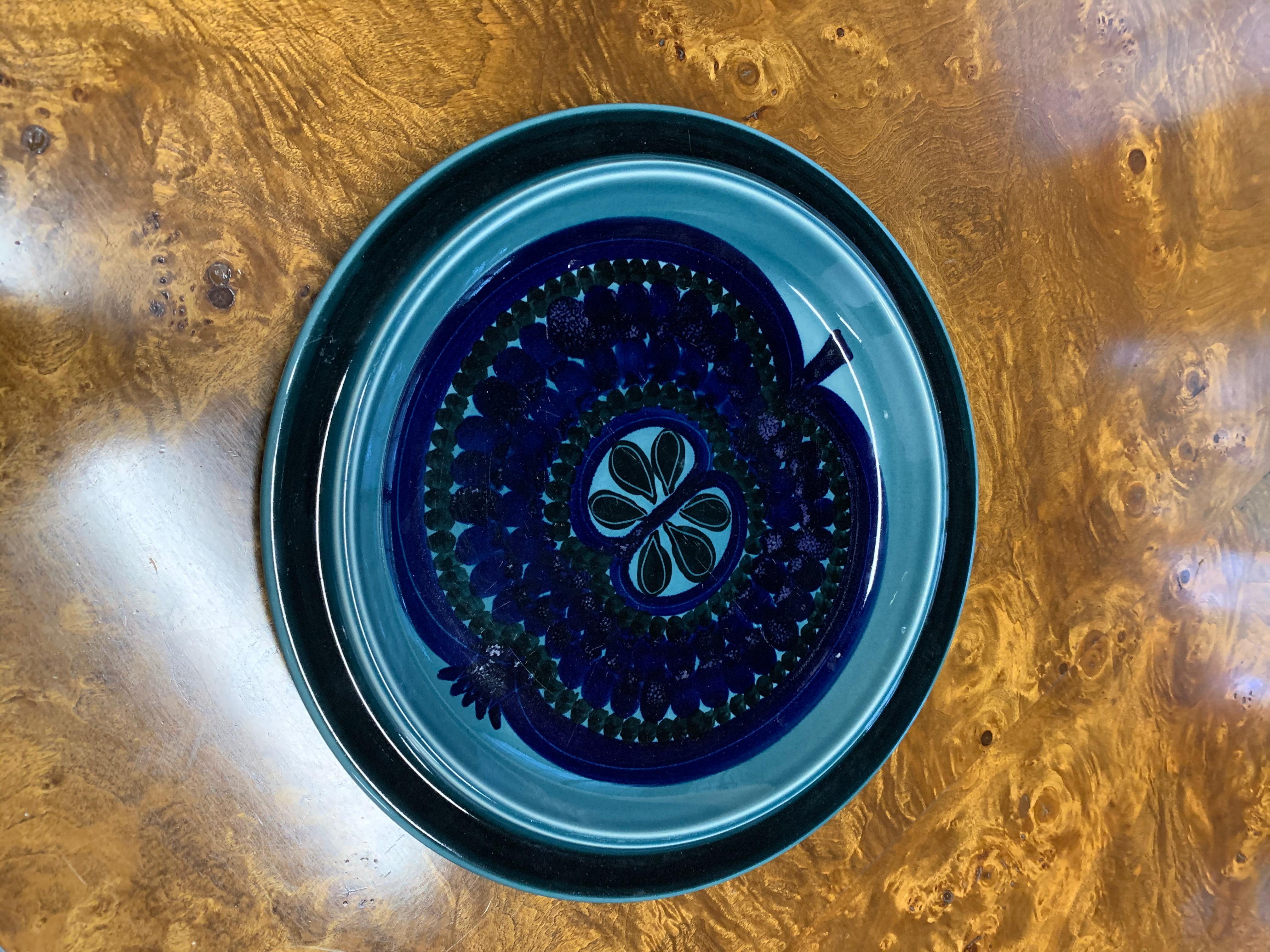 Mid-Century Modern Arabia, Fruit Plate, Fructus, Gunvor Olin-Grönqvist